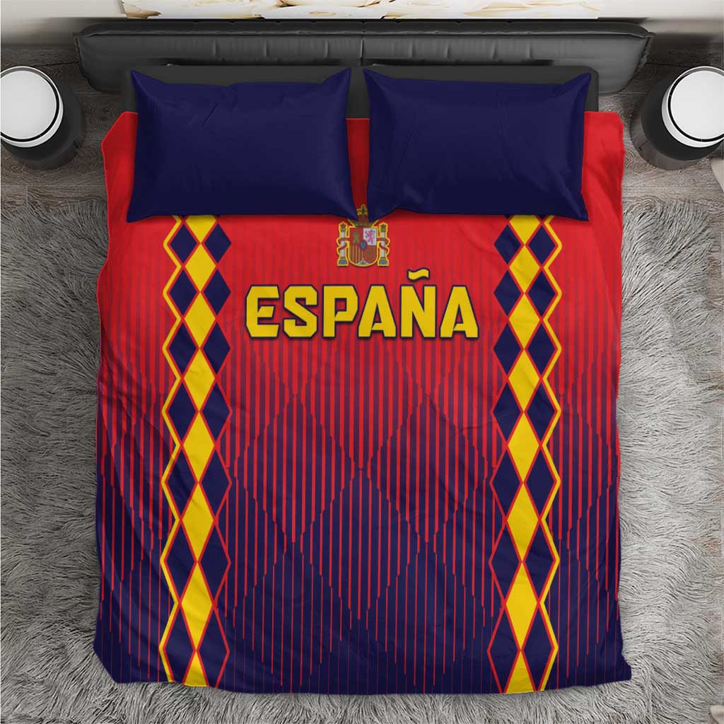 Spain 2024 Football Bedding Set Go Champions La Roja Simple Style LT05 - Wonder Print Shop