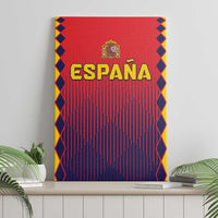 Spain 2024 Football Canvas Wall Art Go Champions La Roja Simple Style LT05 - Wonder Print Shop