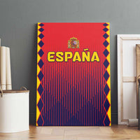 Spain 2024 Football Canvas Wall Art Go Champions La Roja Simple Style LT05 - Wonder Print Shop