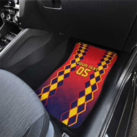 Spain 2024 Football Car Mats Go Champions La Roja Simple Style LT05 - Wonder Print Shop