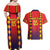 Custom Spain 2024 Football Couples Matching Off Shoulder Maxi Dress and Hawaiian Shirt Go Champions La Roja Simple Style LT05 - Wonder Print Shop