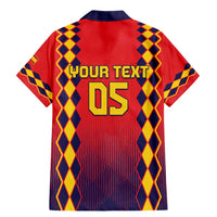 Custom Spain 2024 Football Family Matching Mermaid Dress and Hawaiian Shirt Go Champions La Roja Simple Style LT05 - Wonder Print Shop