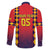 Custom Spain 2024 Football Family Matching Off The Shoulder Long Sleeve Dress and Hawaiian Shirt Go Champions La Roja Simple Style LT05 - Wonder Print Shop