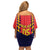 Custom Spain 2024 Football Family Matching Off Shoulder Short Dress and Hawaiian Shirt Go Champions La Roja Simple Style LT05 - Wonder Print Shop