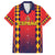 Custom Spain 2024 Football Family Matching Short Sleeve Bodycon Dress and Hawaiian Shirt Go Champions La Roja Simple Style LT05 - Wonder Print Shop
