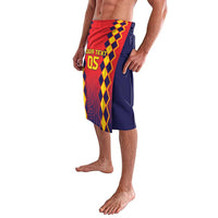 Custom Spain 2024 Football Lavalava Go Champions La Roja Simple Style LT05 - Wonder Print Shop