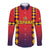 Custom Spain 2024 Football Long Sleeve Button Shirt Go Champions La Roja Simple Style LT05 - Wonder Print Shop