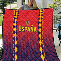 Spain 2024 Football Quilt Go Champions La Roja Simple Style LT05 - Wonder Print Shop