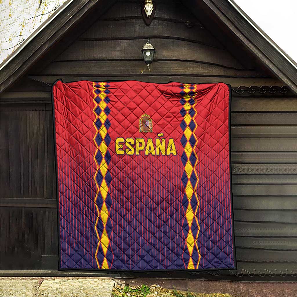Spain 2024 Football Quilt Go Champions La Roja Simple Style LT05 - Wonder Print Shop