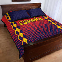 Spain 2024 Football Quilt Bed Set Go Champions La Roja Simple Style LT05 - Wonder Print Shop