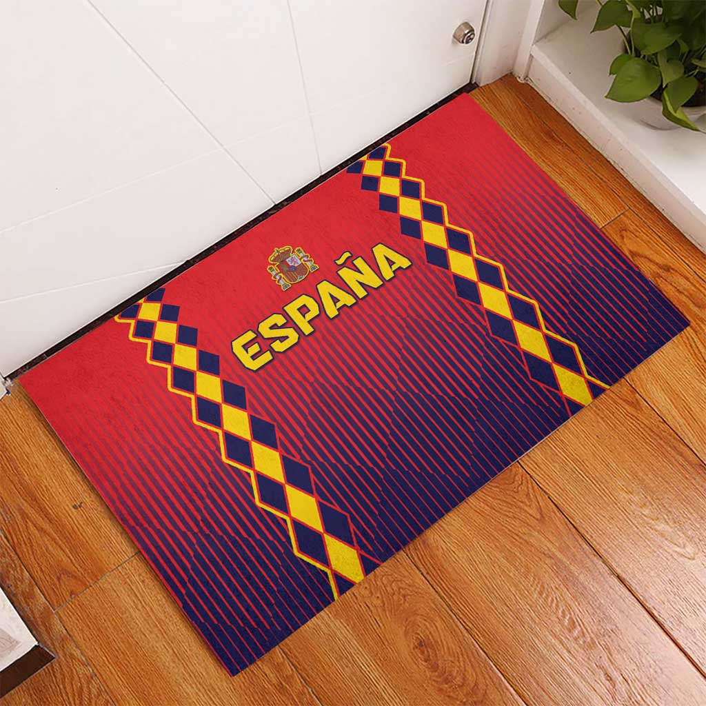 Spain 2024 Football Rubber Doormat Go Champions La Roja Simple Style LT05 - Wonder Print Shop