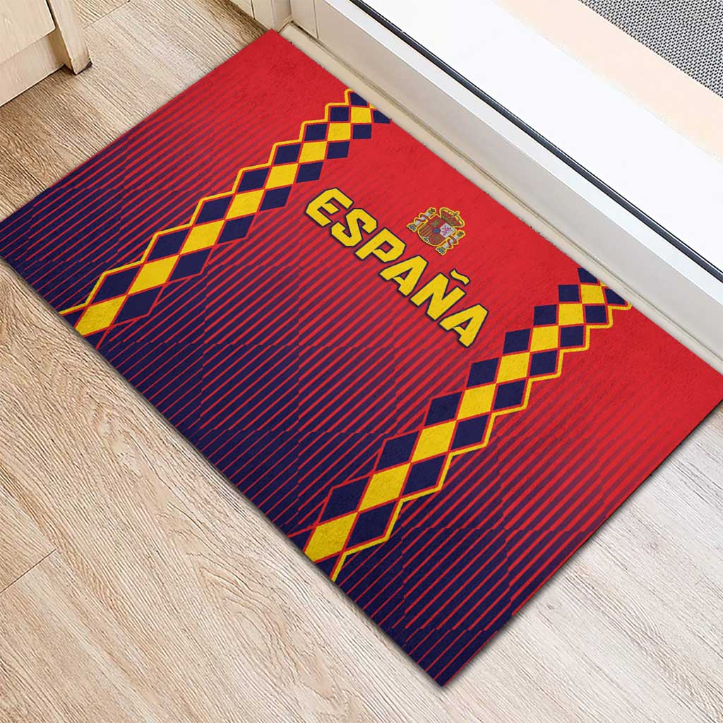 Spain 2024 Football Rubber Doormat Go Champions La Roja Simple Style LT05 - Wonder Print Shop