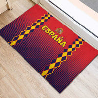 Spain 2024 Football Rubber Doormat Go Champions La Roja Simple Style LT05 - Wonder Print Shop