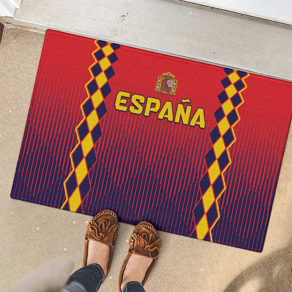 Spain 2024 Football Rubber Doormat Go Champions La Roja Simple Style LT05 - Wonder Print Shop