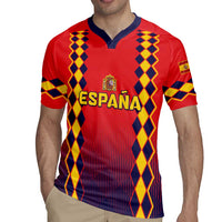 Custom Spain 2024 Football Rugby Jersey Go Champions La Roja Simple Style LT05 - Wonder Print Shop
