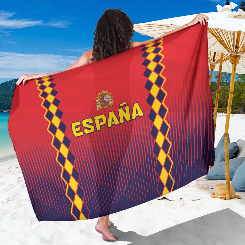Spain 2024 Football Sarong Go Champions La Roja Simple Style LT05 - Wonder Print Shop