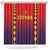 Spain 2024 Football Shower Curtain Go Champions La Roja Simple Style