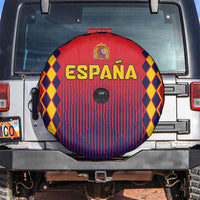 Spain 2024 Football Spare Tire Cover Go Champions La Roja Simple Style LT05 - Wonder Print Shop