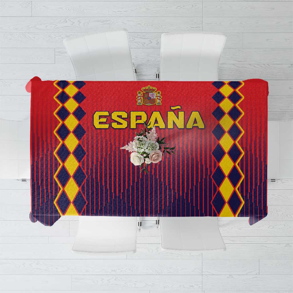 Spain 2024 Football Tablecloth Go Champions La Roja Simple Style LT05 - Wonder Print Shop