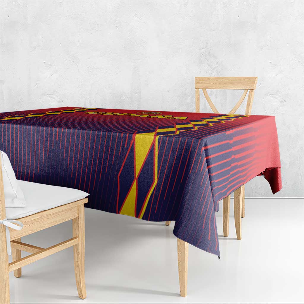 Spain 2024 Football Tablecloth Go Champions La Roja Simple Style LT05 - Wonder Print Shop