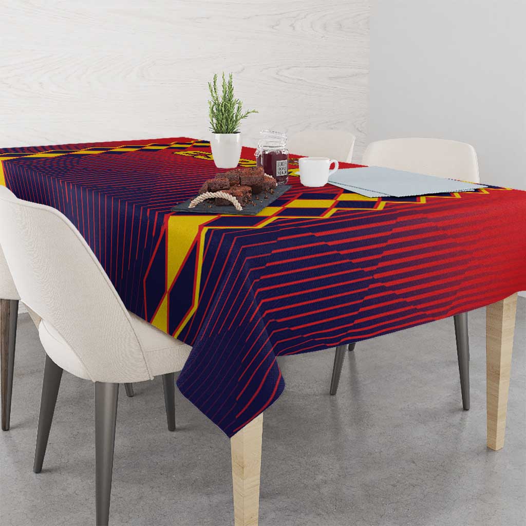 Spain 2024 Football Tablecloth Go Champions La Roja Simple Style LT05 - Wonder Print Shop