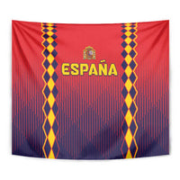 Spain 2024 Football Tapestry Go Champions La Roja Simple Style LT05 - Wonder Print Shop