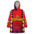 Custom Spain 2024 Football Wearable Blanket Hoodie Go Champions La Roja Simple Style LT05 - Wonder Print Shop