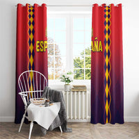 Spain 2024 Football Window Curtain Go Champions La Roja Simple Style LT05 - Wonder Print Shop