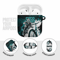 Cycologist Cycling AirPods Case Grunge Style - Wonder Print Shop