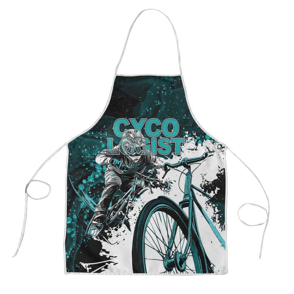 Cycologist Cycling Apron Grunge Style - Wonder Print Shop