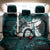 Cycologist Cycling Back Car Seat Cover Grunge Style - Wonder Print Shop