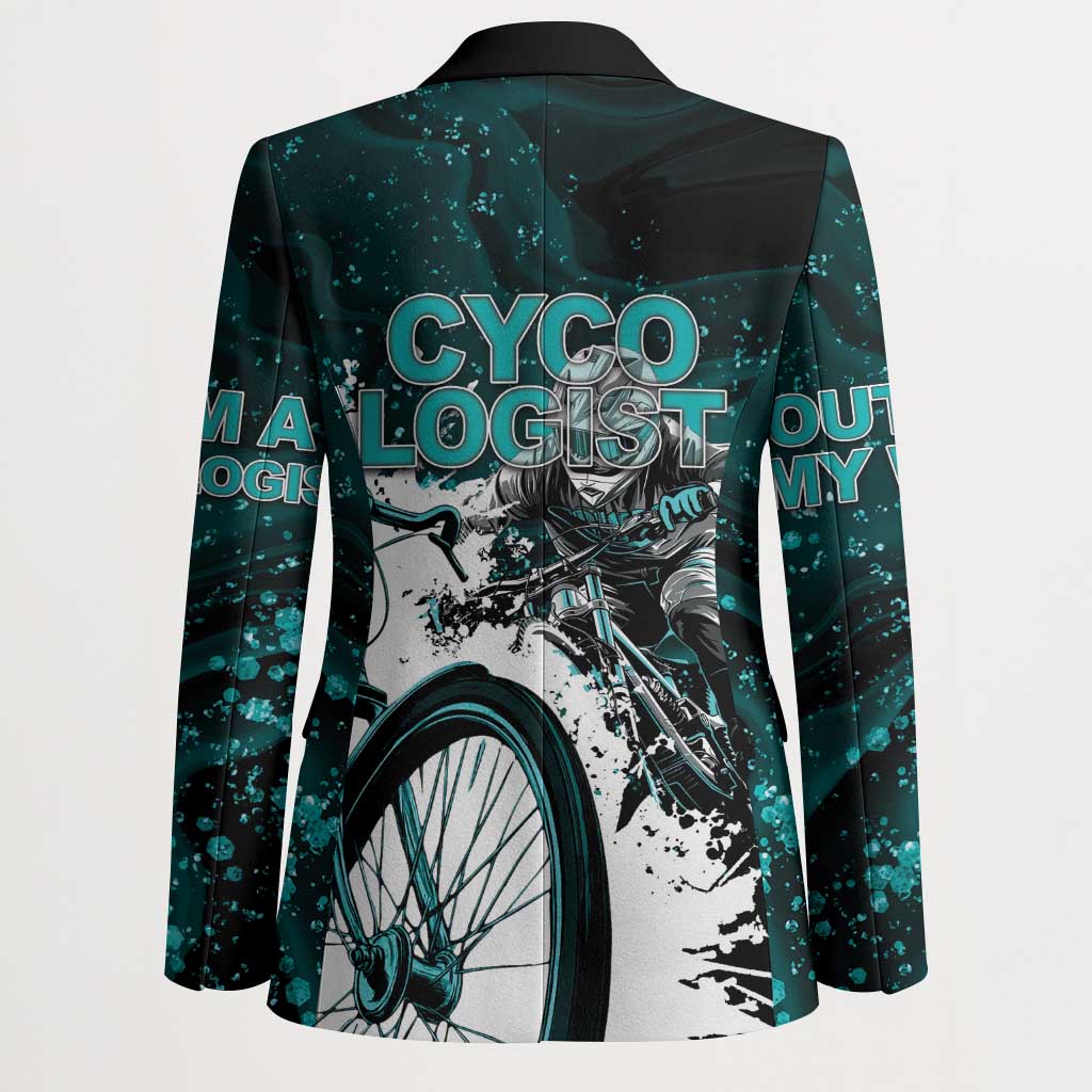 Cycologist Cycling Blazer Grunge Style - Wonder Print Shop