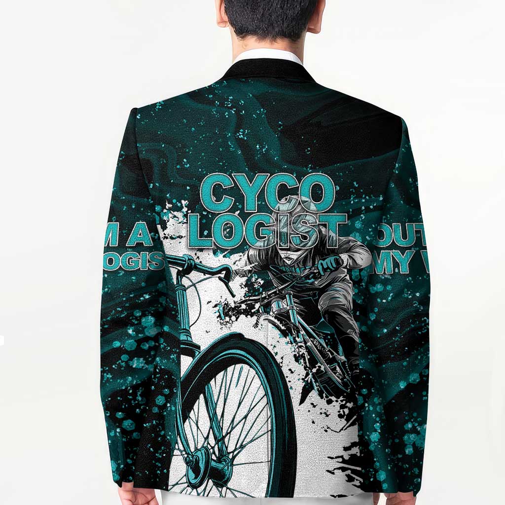 Cycologist Cycling Blazer Grunge Style - Wonder Print Shop