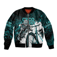 Cycologist Cycling Bomber Jacket Grunge Style - Wonder Print Shop