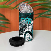 Cycologist Cycling 4 in 1 Can Cooler Tumbler Grunge Style - Wonder Print Shop