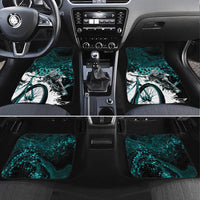 Cycologist Cycling Car Mats Grunge Style - Wonder Print Shop