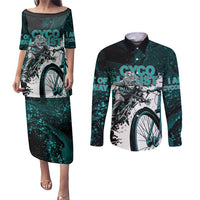 Cycologist Cycling Couples Matching Puletasi and Long Sleeve Button Shirt Grunge Style - Wonder Print Shop