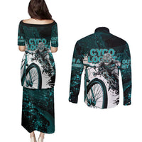 Cycologist Cycling Couples Matching Puletasi and Long Sleeve Button Shirt Grunge Style - Wonder Print Shop