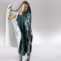 Cycologist Cycling Hooded Blanket Grunge Style - Wonder Print Shop