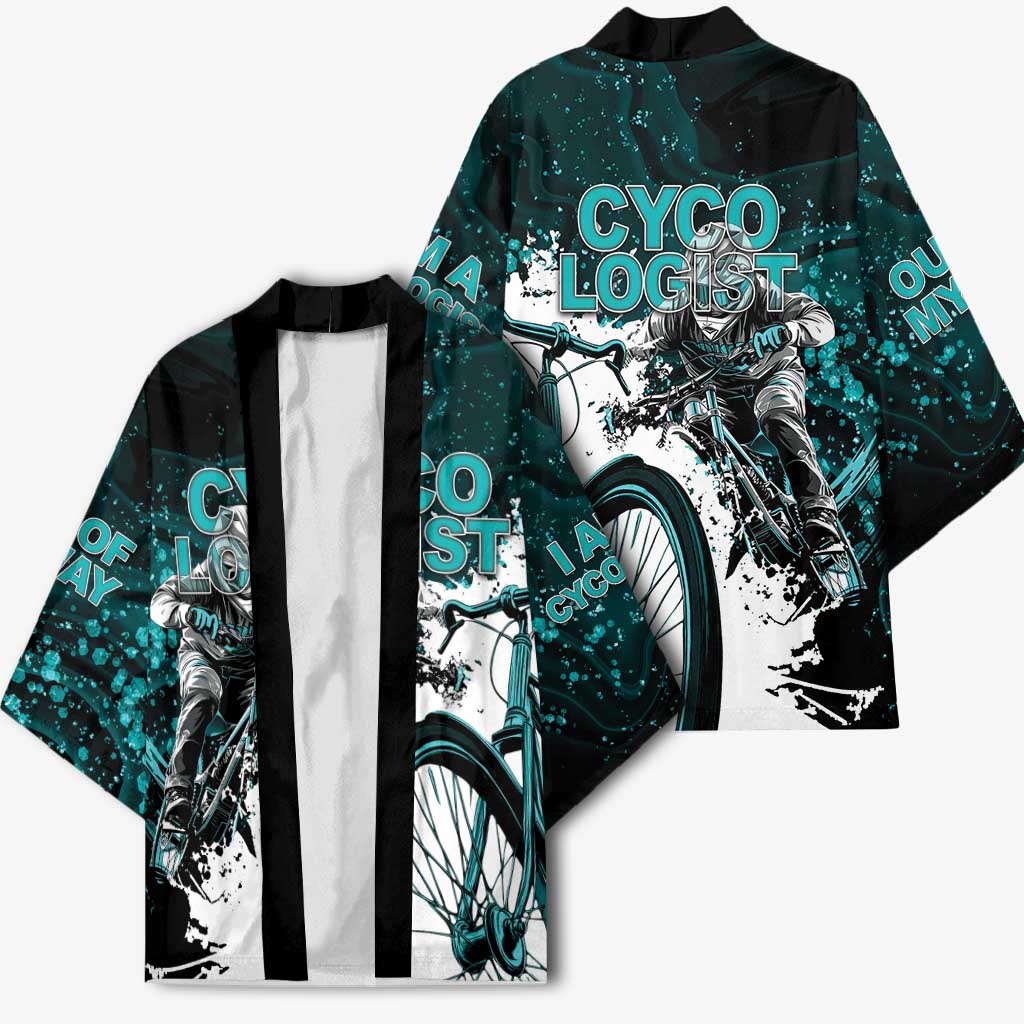 Cycologist Cycling Kimono Grunge Style - Wonder Print Shop