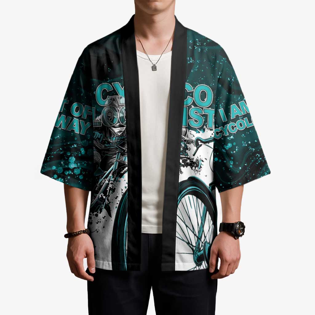 Cycologist Cycling Kimono Grunge Style - Wonder Print Shop