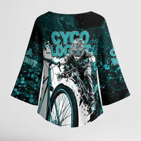 Cycologist Cycling Kimono Sleeve Blouse Grunge Style - Wonder Print Shop