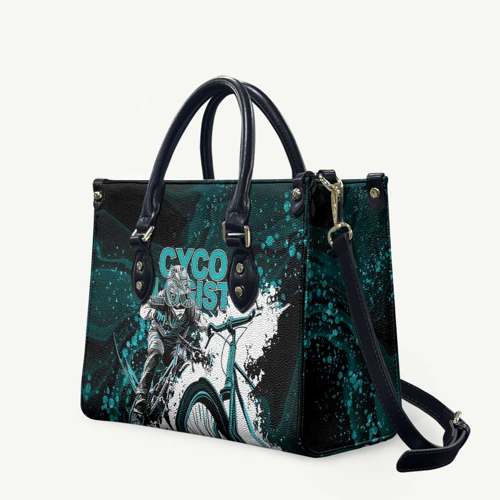 Cycologist Cycling Leather Bag Grunge Style - Wonder Print Shop