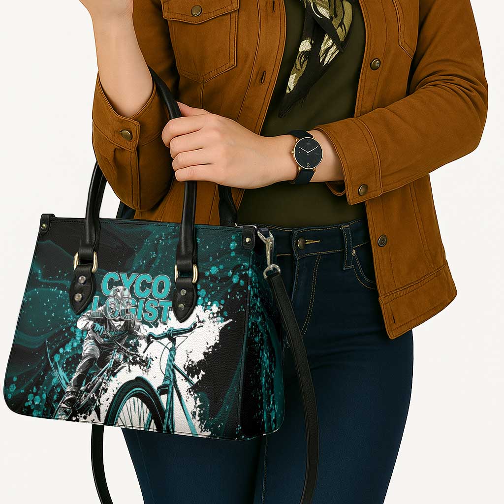 Cycologist Cycling Leather Bag Grunge Style - Wonder Print Shop