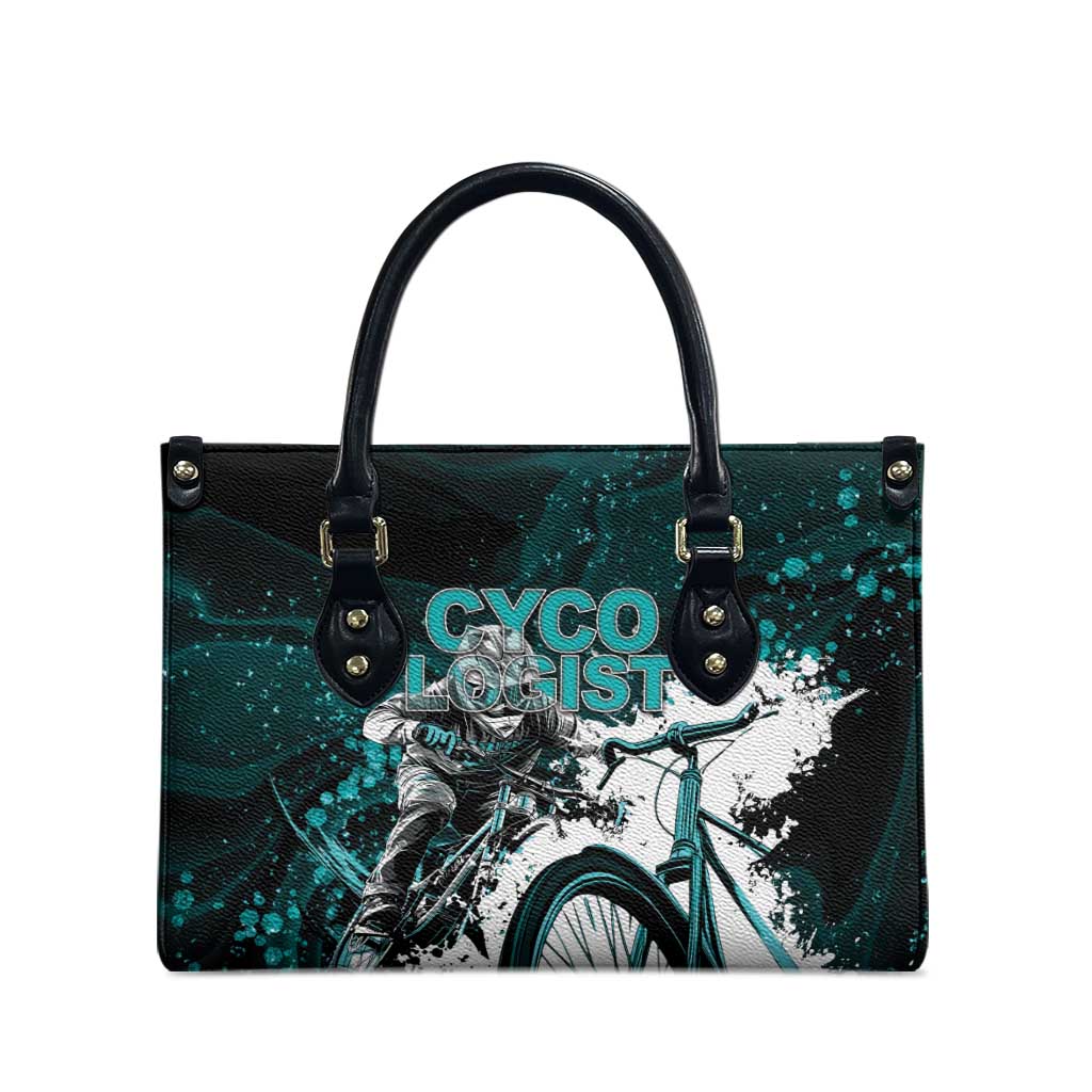 Cycologist Cycling Leather Bag Grunge Style - Wonder Print Shop