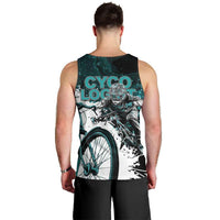 Cycologist Cycling Men Tank Top Grunge Style - Wonder Print Shop
