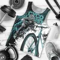 Cycologist Cycling Men Tank Top Grunge Style - Wonder Print Shop