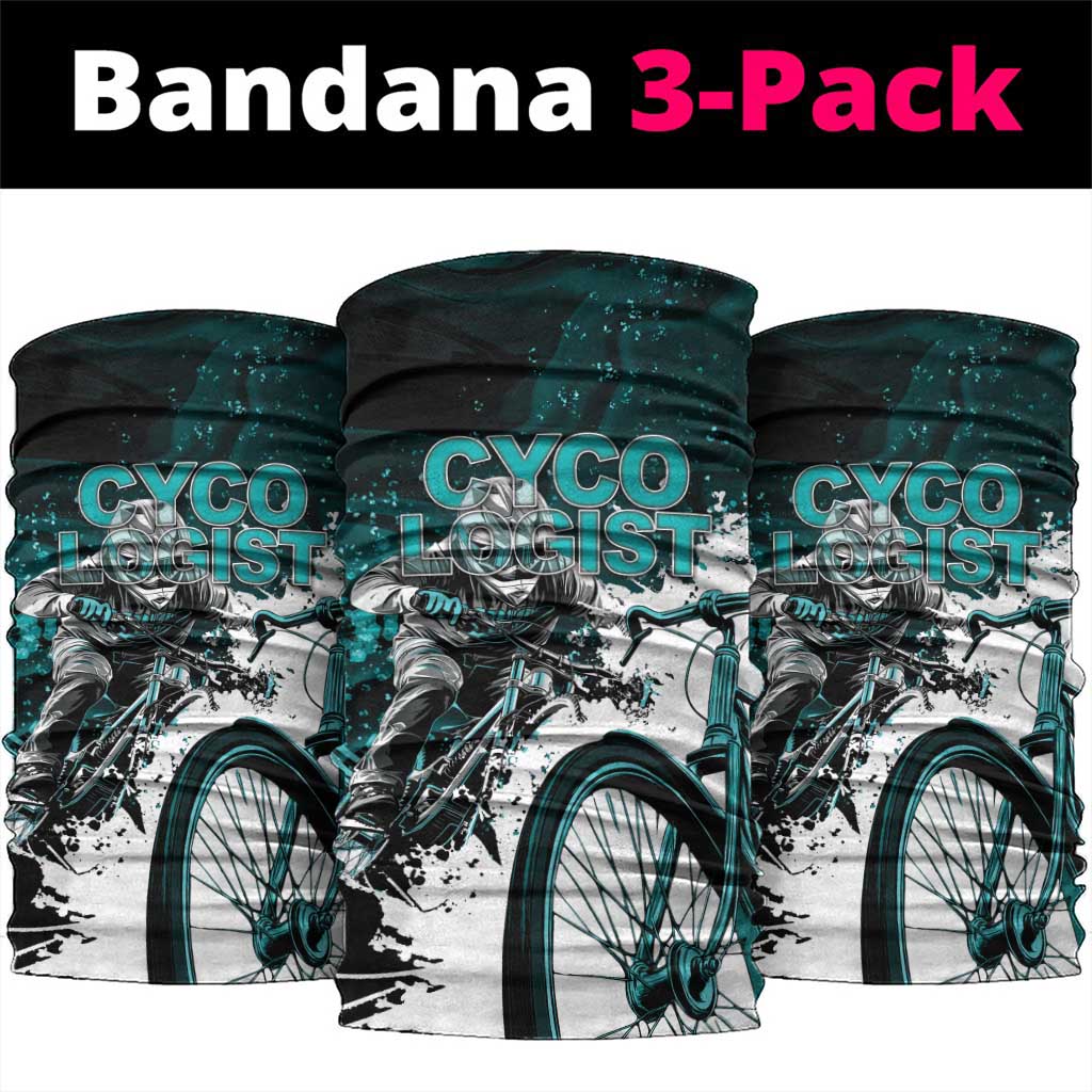 Cycologist Cycling Neck Gaiter Grunge Style - Wonder Print Shop