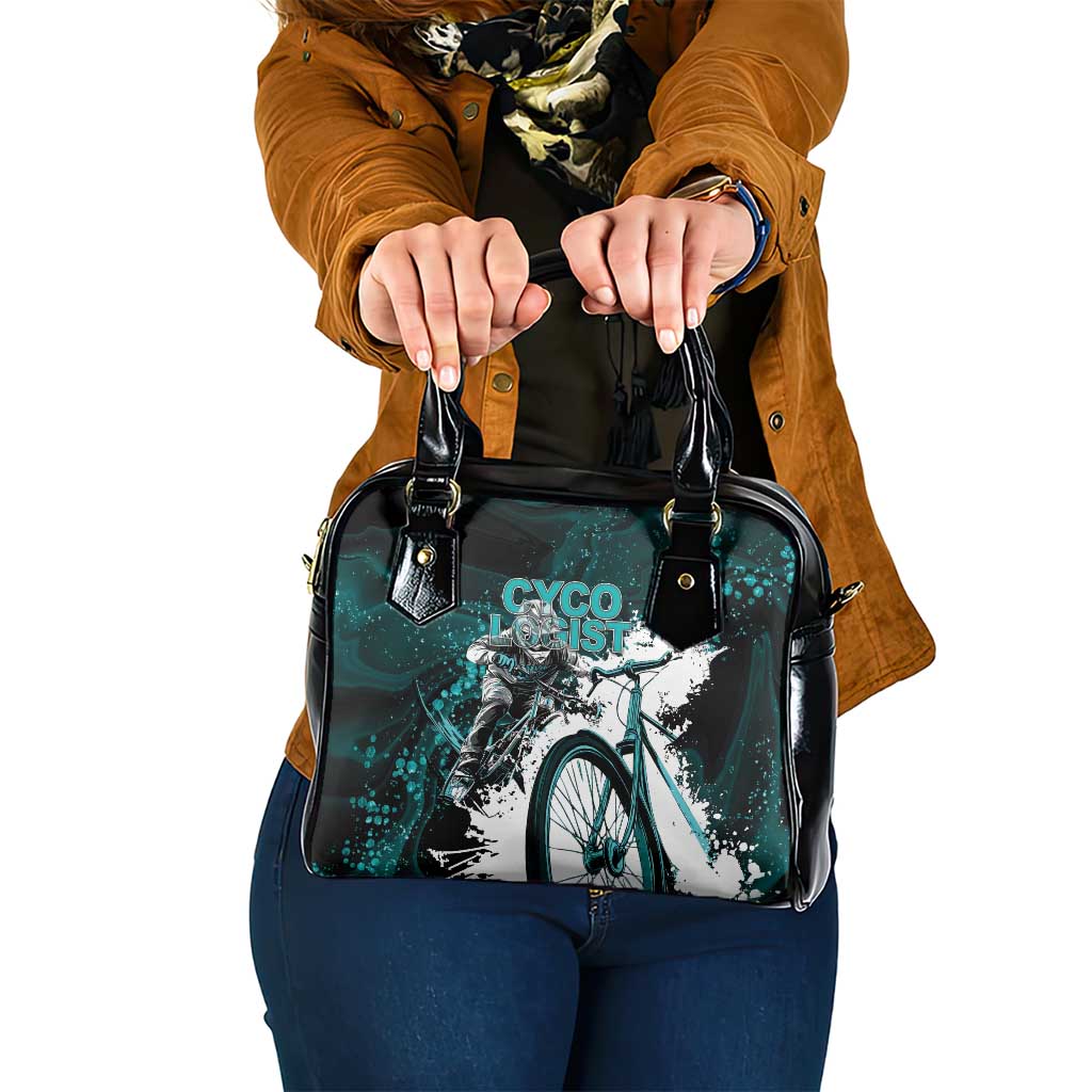 Cycologist Cycling Shoulder Handbag Grunge Style - Wonder Print Shop