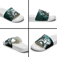 Cycologist Cycling Slide Sandals Grunge Style - Wonder Print Shop